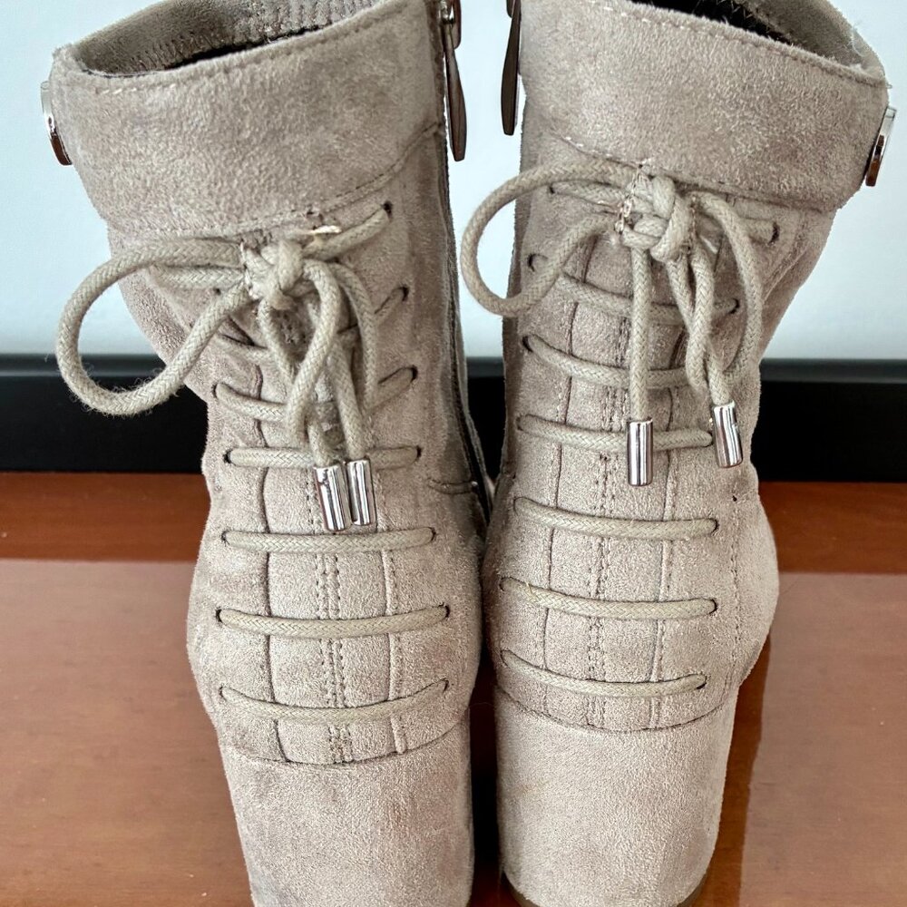 Franco Sarto Booties Tan color